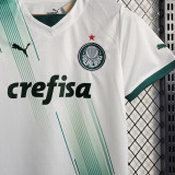 2023/24 Palmeiras Away White Kids Soccer Jersey