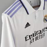 2022/23 RM Home White Fans Long Sleeve Jersey