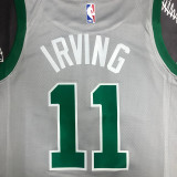 Celtics IRVING #11 Grey NBA Jerseys