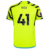 RICE #41 ARS 1:1 Quality Away Fans Jersey 2023/24 (League Font)