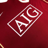 2006-2007 M Utd Home Retro Soccer Jersey