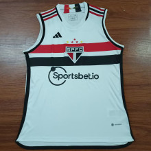 2023/24 Sao Paulo Home White Vest Jersey