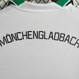 2023/24 Monchengladbach Home White Fans Soccer Jersey