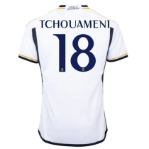 TCHOUAMENI #18 RM Home 1:1 Quality Home Fans Jersey 2023/24
