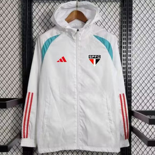 2023/24 Sao Paulo White Windbreaker