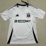 2025/26 Colo-Colo Home White Fans Soccer Jersey