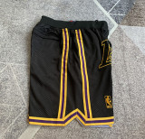 Lakers Black Four Bags NBA Pants