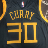 Warriors CURRY #30 Black NBA Jerseys