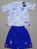 2022/23 France Away Kids Jersey