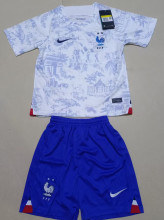 2022/23 France Away Kids Jersey