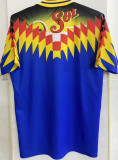 1995 Club America Away Blue Retro Soccer Jersey