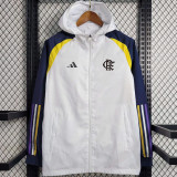 2023/24 Flamengo White Windbreaker