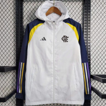 2023/24 Flamengo White Windbreaker