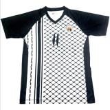 2025 Palestine Retro Style Fans Soccer Jersey