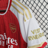 ØDEGAARD #8 ARS 1:1 Quality Home Fans Jersey 2023/24 (UCL Font)