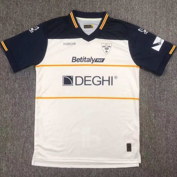 2023/24 Lecce Away White Fans Soccer Jersey 莱切