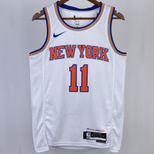 2023/24 NY Knicks BRUNSON #11 White NBA Jerseys