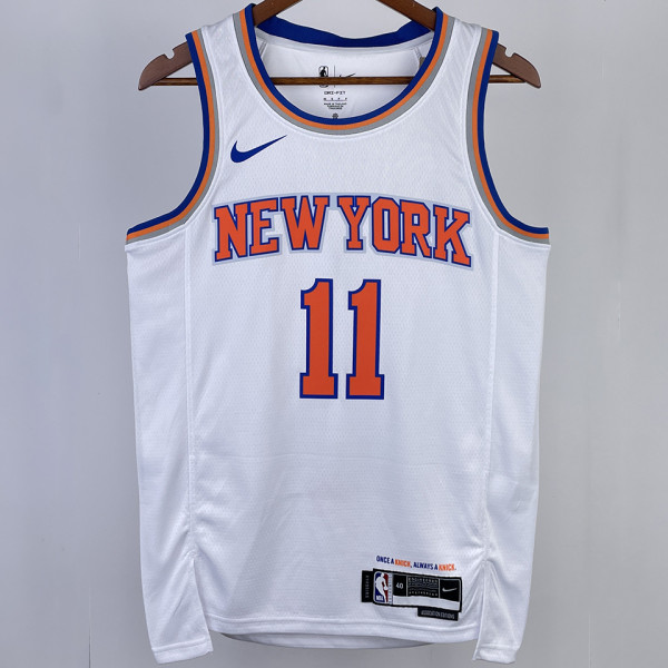 2023/24 NY Knicks BRUNSON #11 White NBA Jerseys