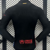 2024/25 BA Away Black Player Version Long Sleeve Soccer Jersey