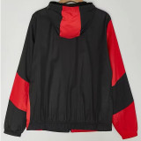2024/25 AC Red Black Windbreaker