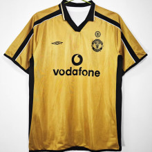 2001/02 M Utd 100th Centenary Retro Soccer Jersey