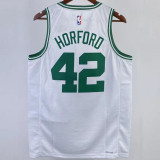 2023/24 Celtics HORFORO #42 White NBA Jerseys 热压