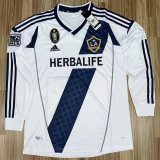 2012/13 LA Galaxy FC Home White Retro Long Sleeve Jers
