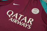 2025 PSG Wine Red Kids Sweater Tracksuit