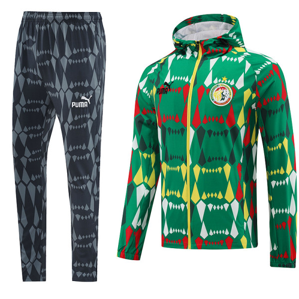 2024/25 Senegal Hoody Zipper Jacket Tracksuit