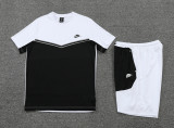 2022 Nk White Black Short Training Jersey(A Set)