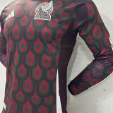 2024/25 Mexico Home Player Version Long Sleeve Jersey