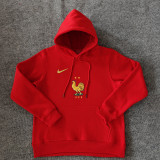 2025 France Red Hoody 硅胶