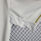 2019/20 RM Home White Long Sleeve Retro Soccer Jersey