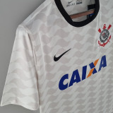 2012/13 Corinthians White Retro Soccer Jersey