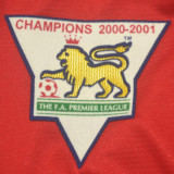2000/02 M Utd Home Red Retro Soccer Jersey