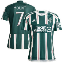 MOUNT #7 M Utd 1:1 Quality Away Fans Jersey 2023/24 (UCL Font 欧冠字体)