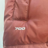 1996 THE N FACE Brown Vest Down Jackets