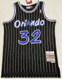 1994/95 MAGIC O'NEAL # 32 Black Mitchell Ness Retro Jerseys 刺绣