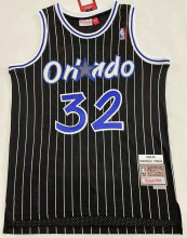 1994/95 MAGIC O'NEAL # 32 Black Mitchell Ness Retro Jerseys 刺绣