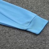 2025 Argentina Blue Hoody Zipper Jacket Tracksuit