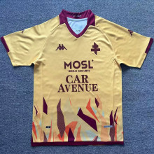 2023/24 Metz Away Yellow Fans Soccer Jersey
