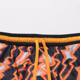 2024/25 Jordon Orange NBA Shorts Pants