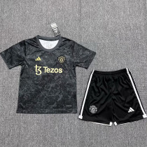 2024 M Utd x AD x Stone Roses Kids Soccer Jersey