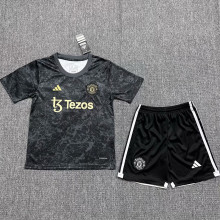 2024 M Utd x AD x Stone Roses Kids Soccer Jersey
