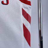 Rockets WESTBROK #0 White Home NBA Jerseys