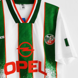 1994 Ireland Away White Retro Soccer Jersey
