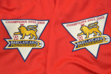 RONALDO #7 M Utd Home Retro Jersey 2002/04 (Have Patch 带CHAMPIONS 2002-2003 金 英超双臂章 FA Premier League Font 英超字体 ) ★★