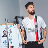 2023/24 AC Milan Away White Fans Soccer Jersey
