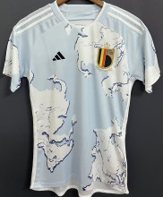 2023/24 Belgiumy Away White Fans Soccer Jersey