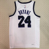 Lakers BRYANT #24 White City Edition NBA Jerseys